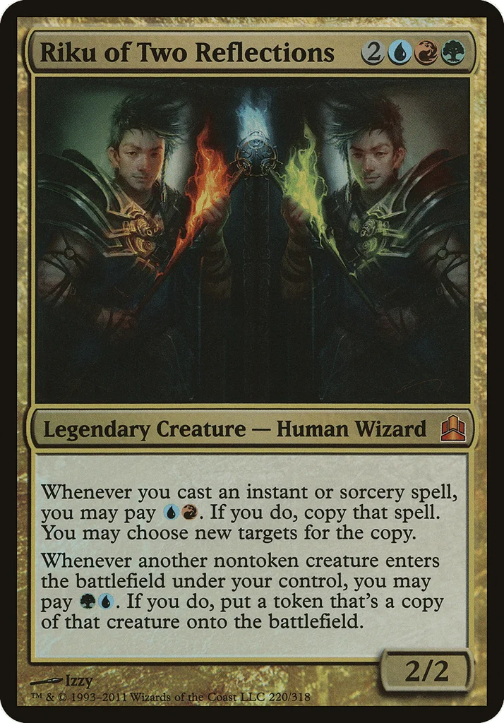 Riku of Two Reflections · Commander 2011 Oversized