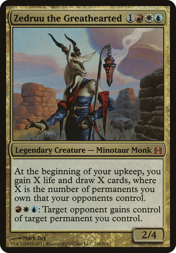 Zedruu the Greathearted · Commander 2011 Oversized