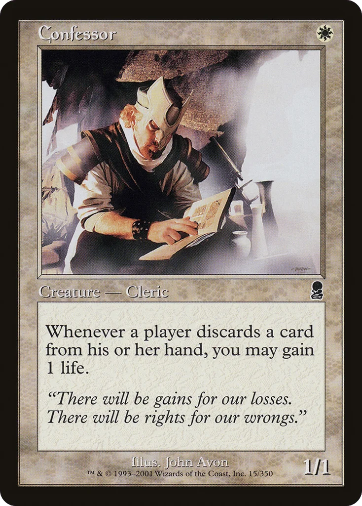 Confessor · Odyssey