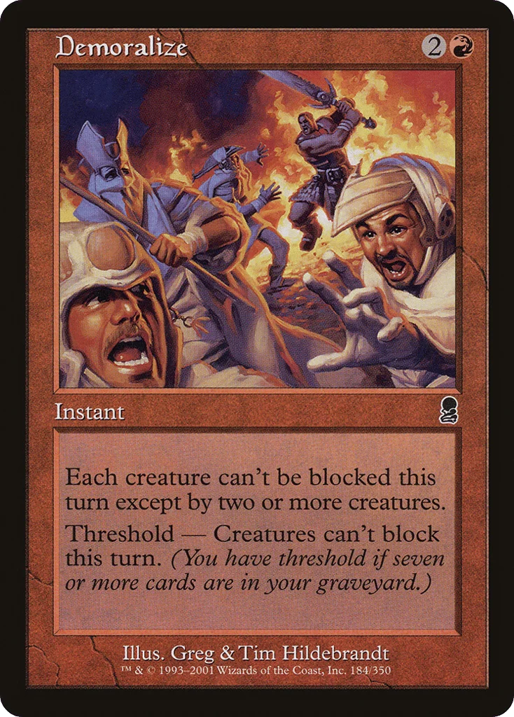 Demoralize · Odyssey