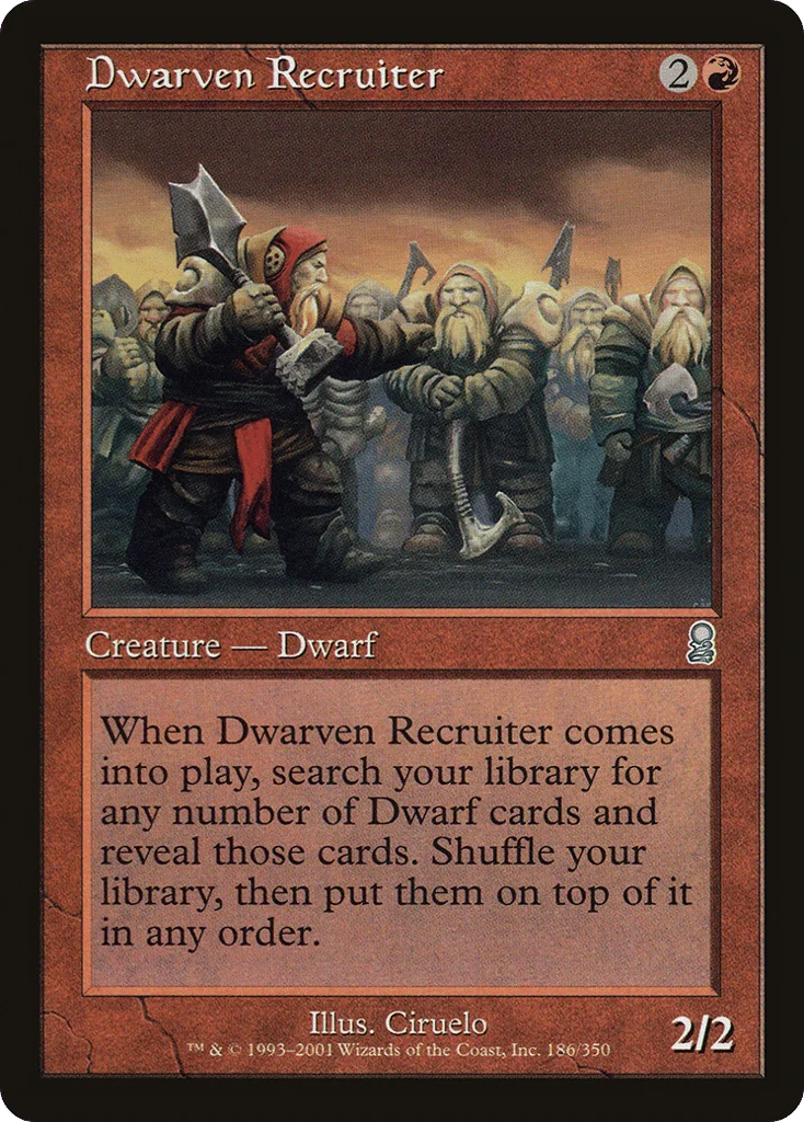 Dwarven Recruiter · Odyssey