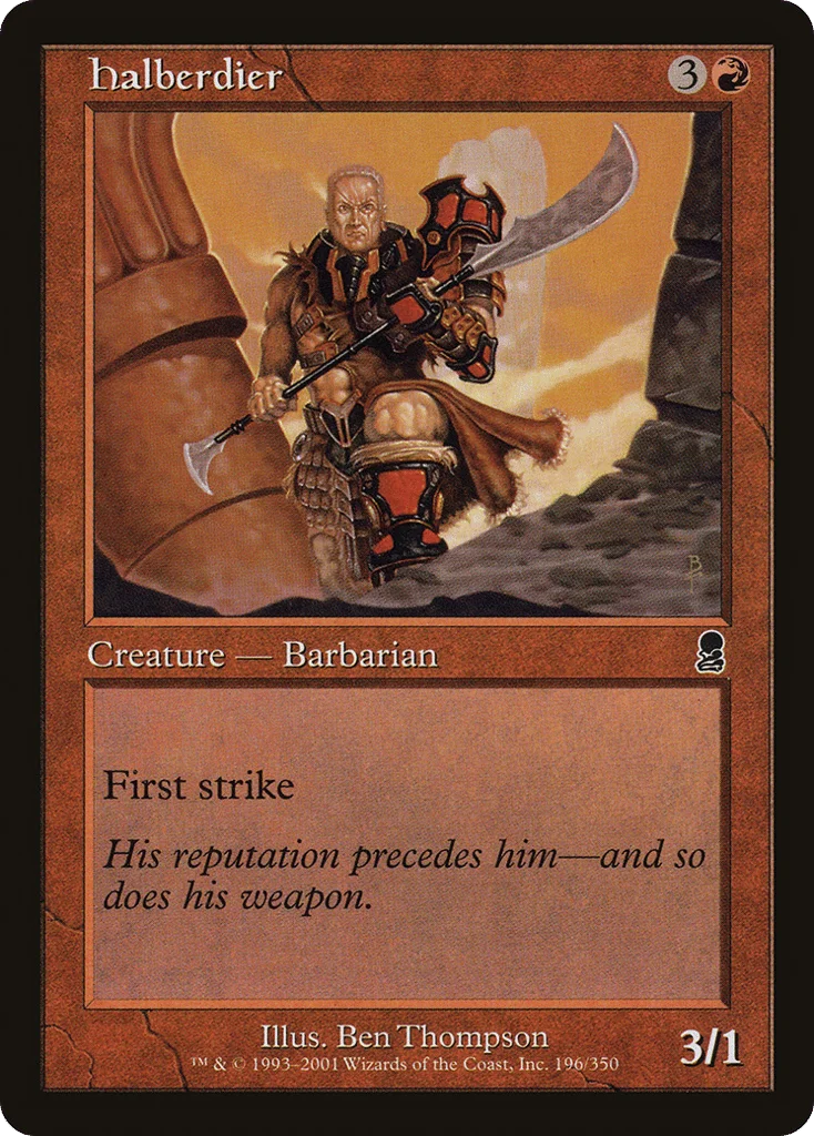 Halberdier · Odyssey