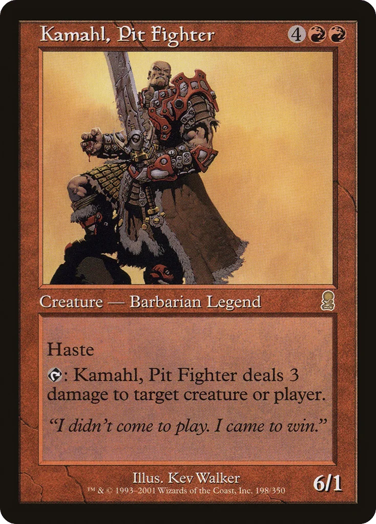 Kamahl, Pit Fighter · Odyssey