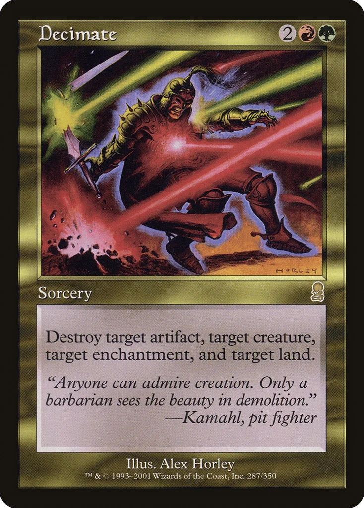 Decimate · Odyssey