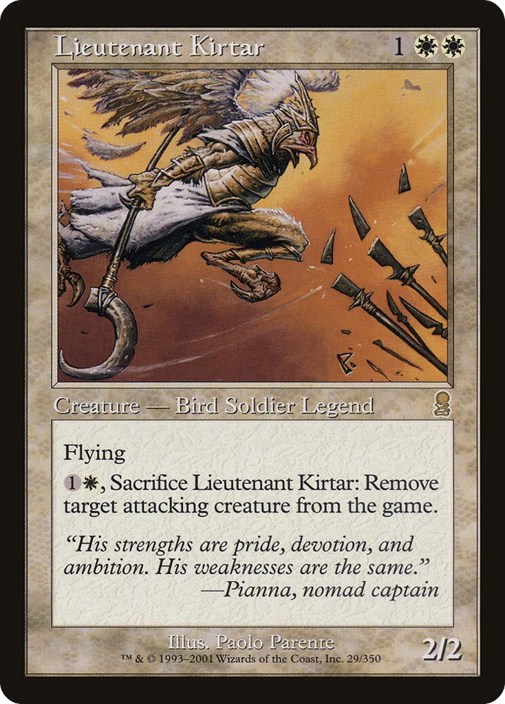 Lieutenant Kirtar · Odyssey