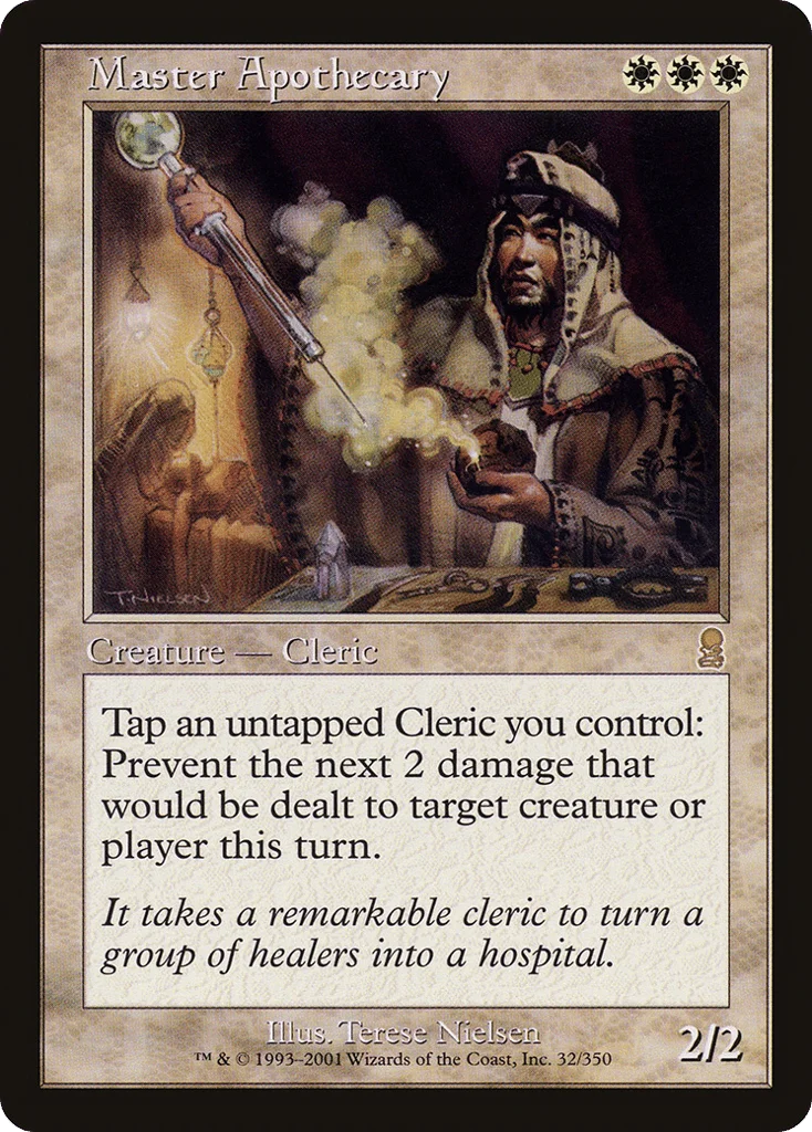 Master Apothecary · Odyssey