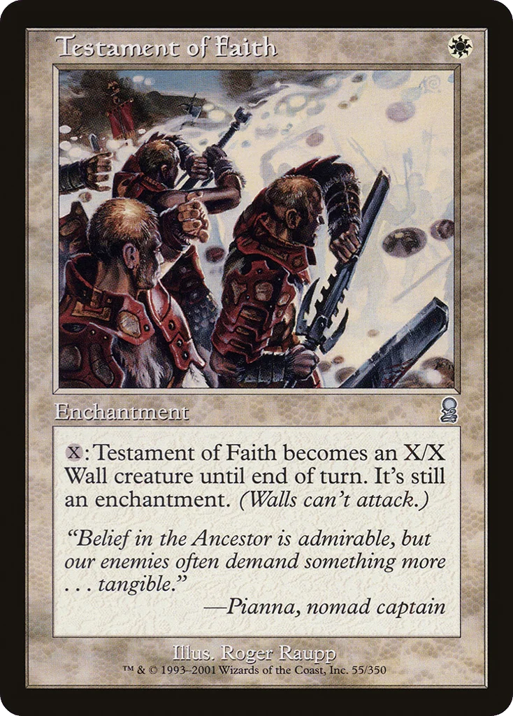 Testament of Faith · Odyssey
