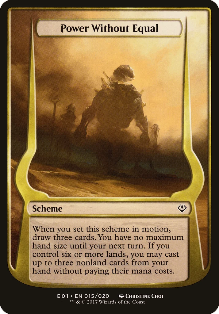 Power Without Equal · Archenemy: Nicol Bolas Schemes