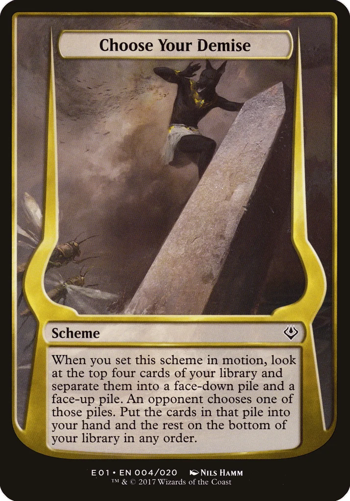 Choose Your Demise · Archenemy: Nicol Bolas Schemes