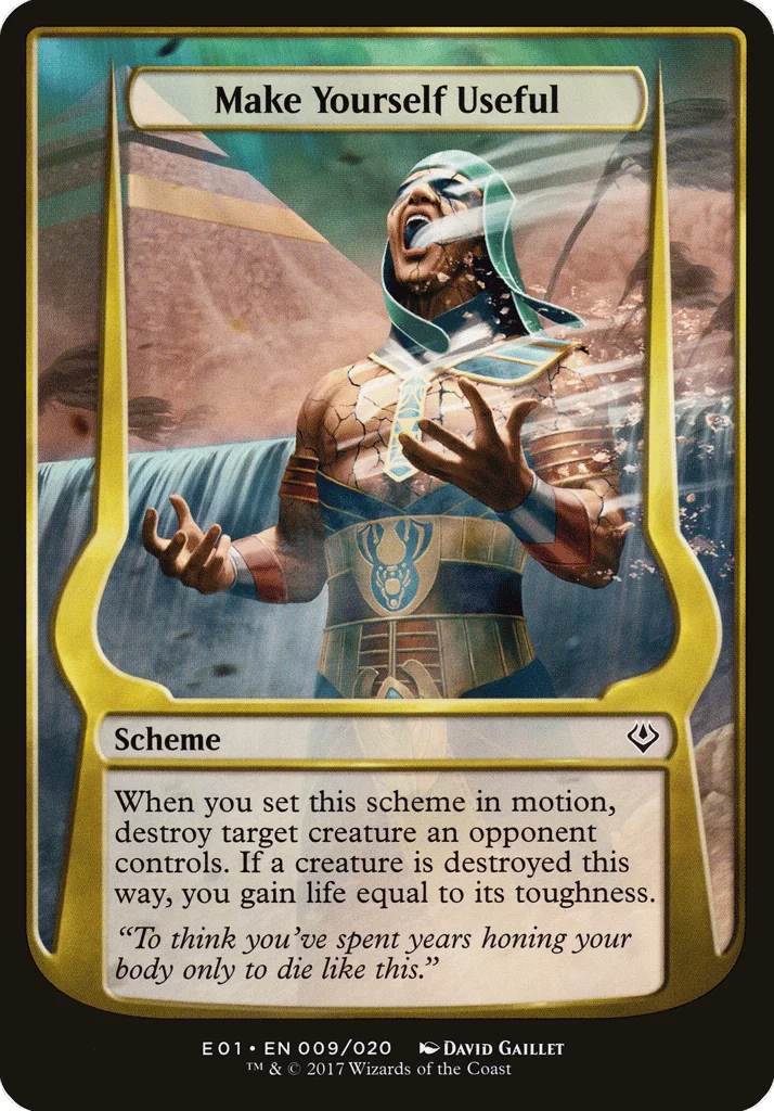 Make Yourself Useful · Archenemy: Nicol Bolas Schemes