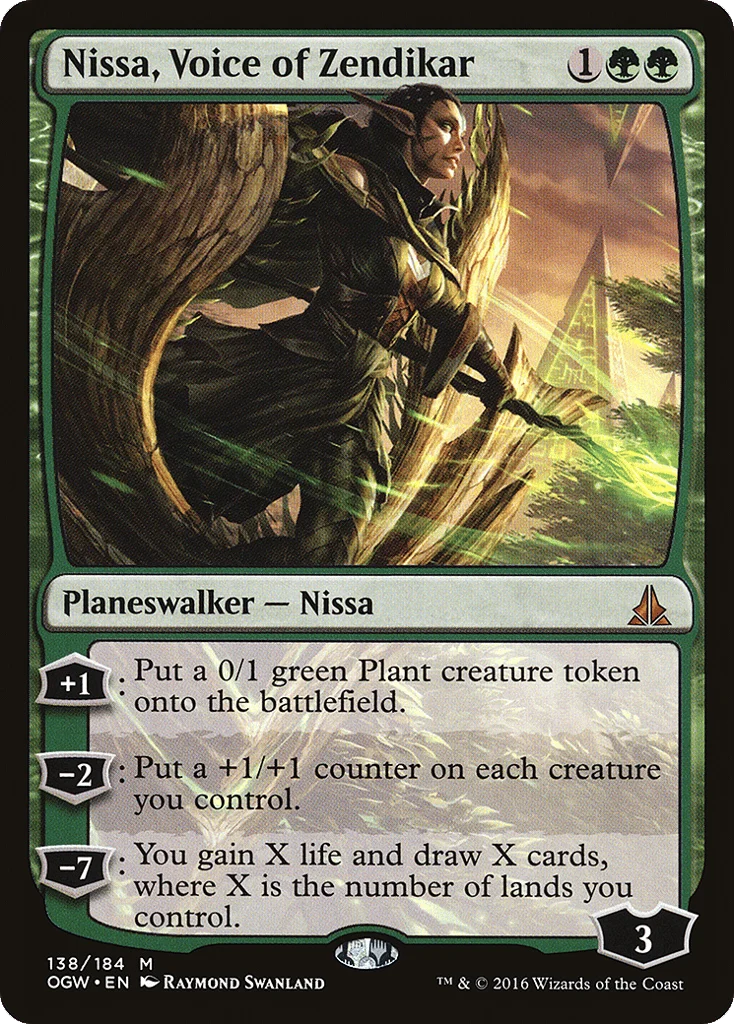Nissa, Voice of Zendikar · Oath of the Gatewatch