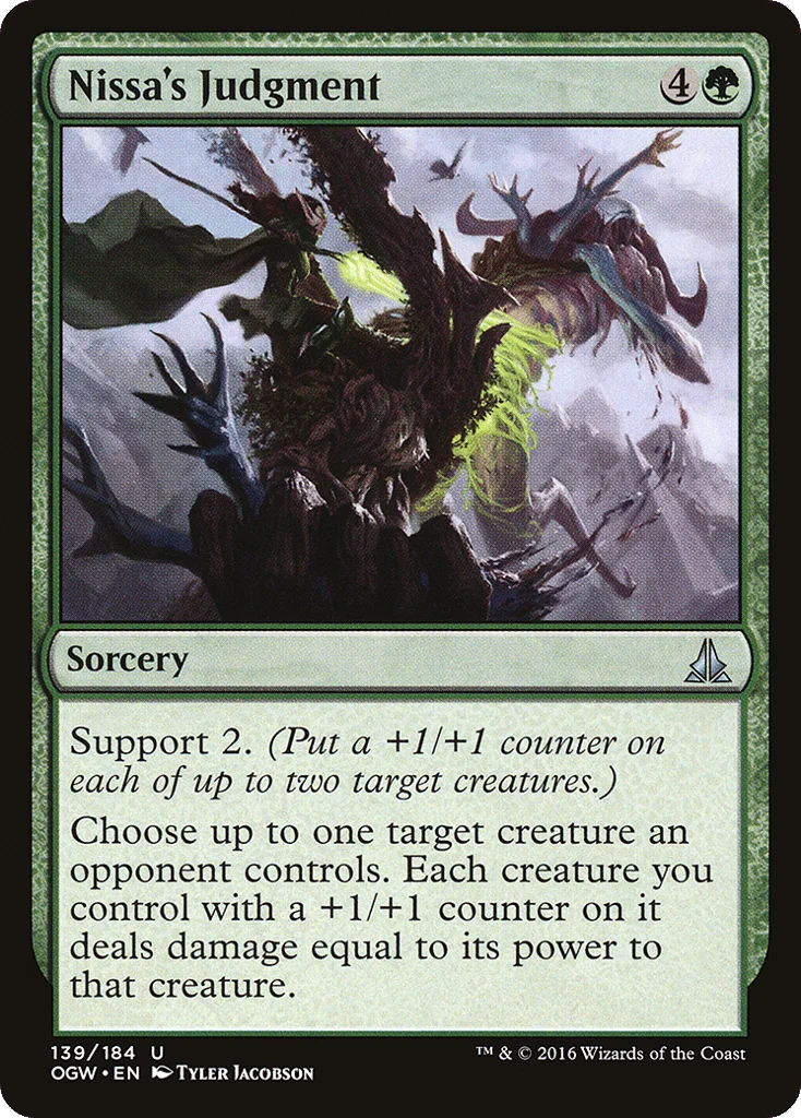 Nissa's Judgment · Oath of the Gatewatch