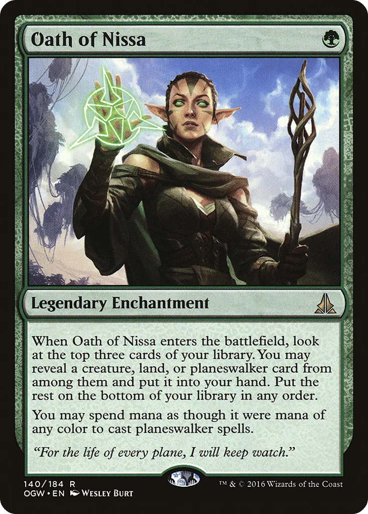 Oath of Nissa · Oath of the Gatewatch
