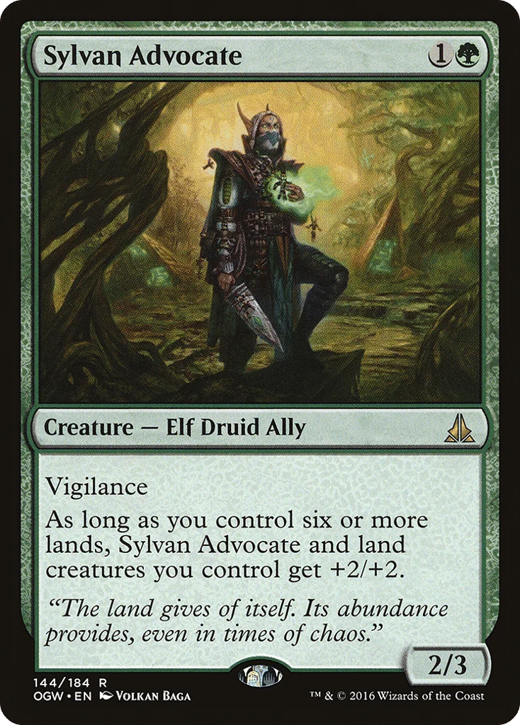 Sylvan Advocate · Oath of the Gatewatch