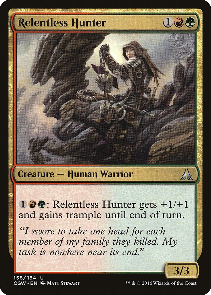Relentless Hunter · Oath of the Gatewatch