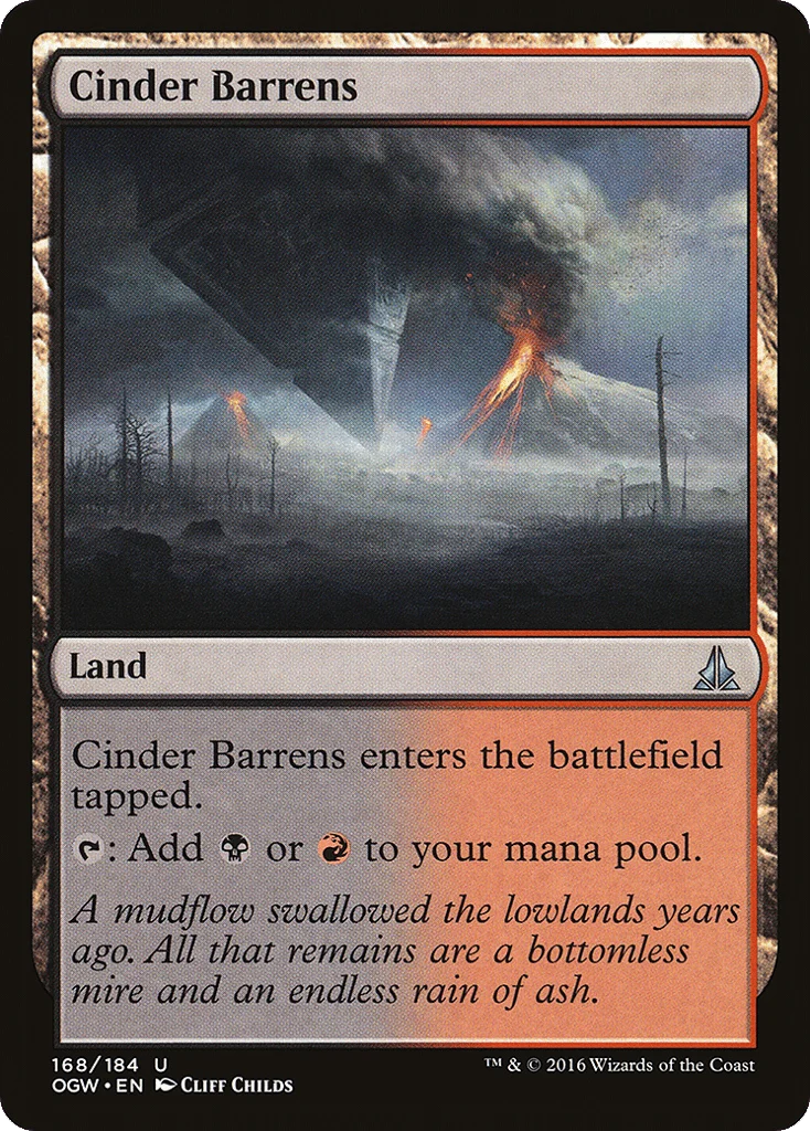 Cinder Barrens · Oath of the Gatewatch