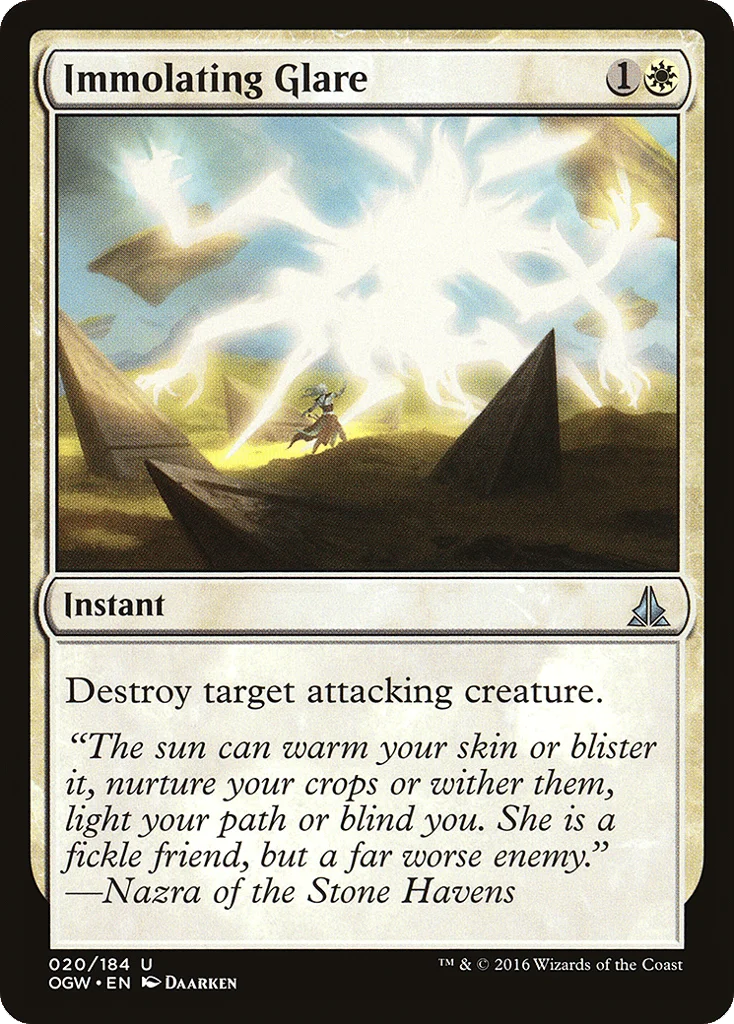 Immolating Glare · Oath of the Gatewatch
