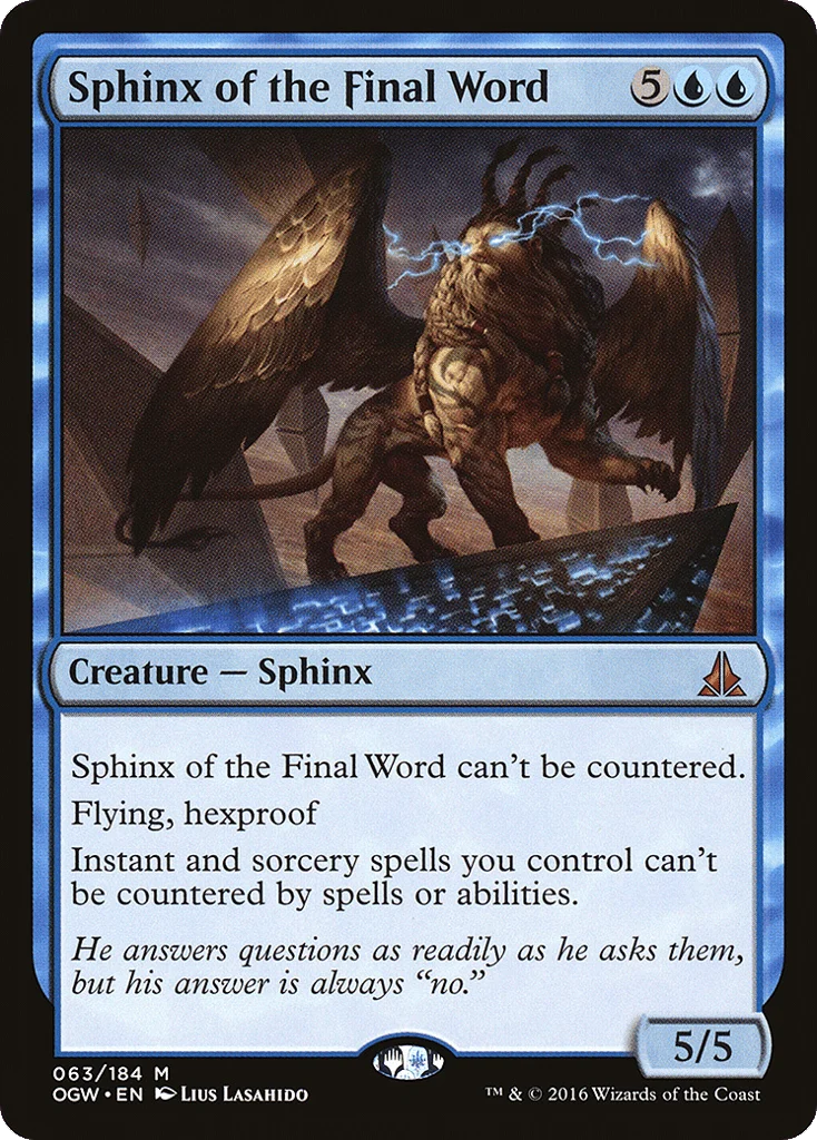 Sphinx of the Final Word · Oath of the Gatewatch