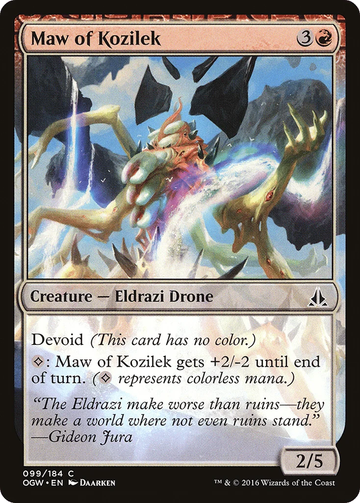 Maw of Kozilek · Oath of the Gatewatch