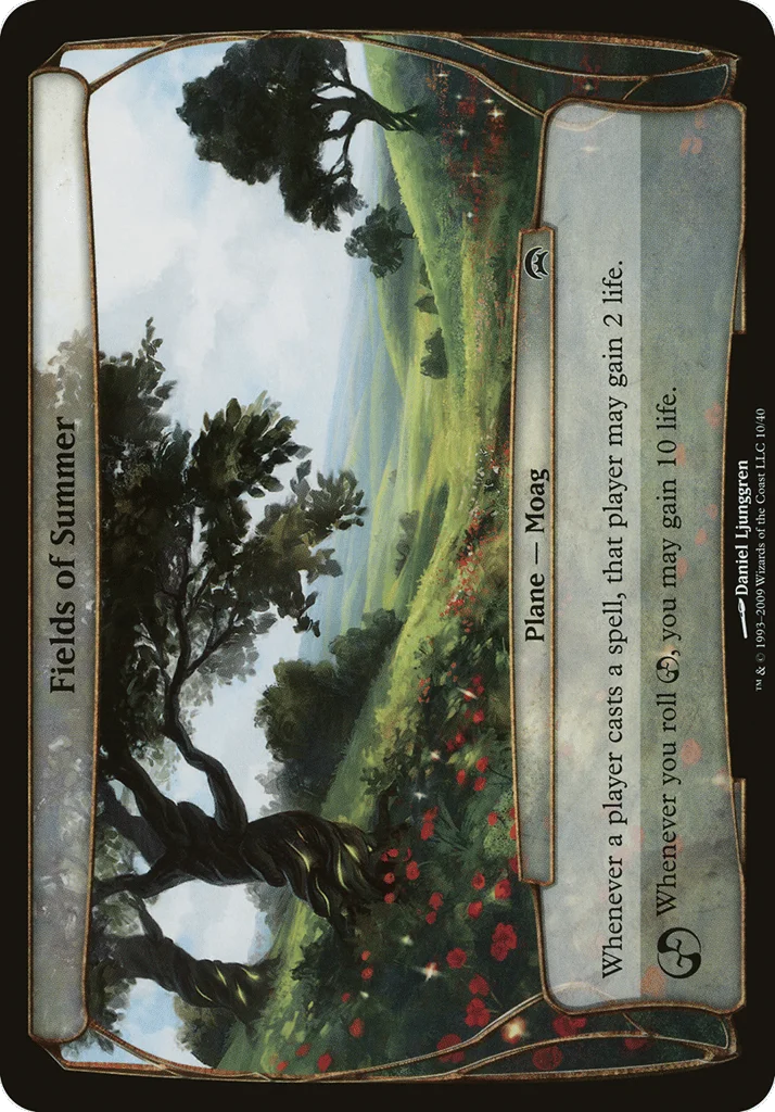 Fields of Summer · Planechase Planes