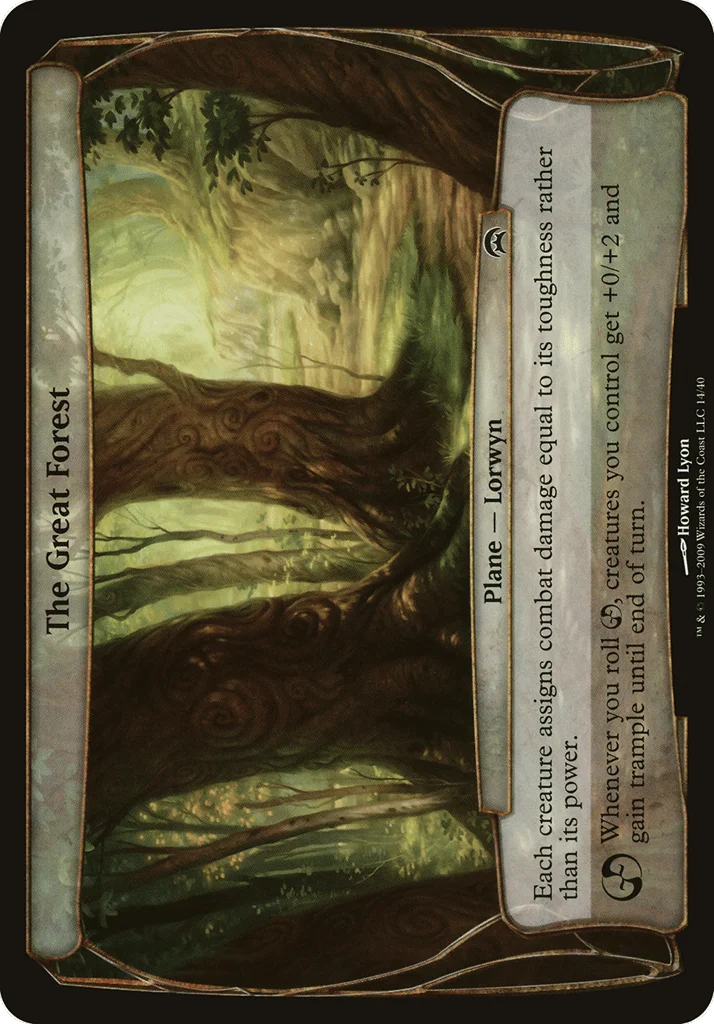 The Great Forest · Planechase Planes