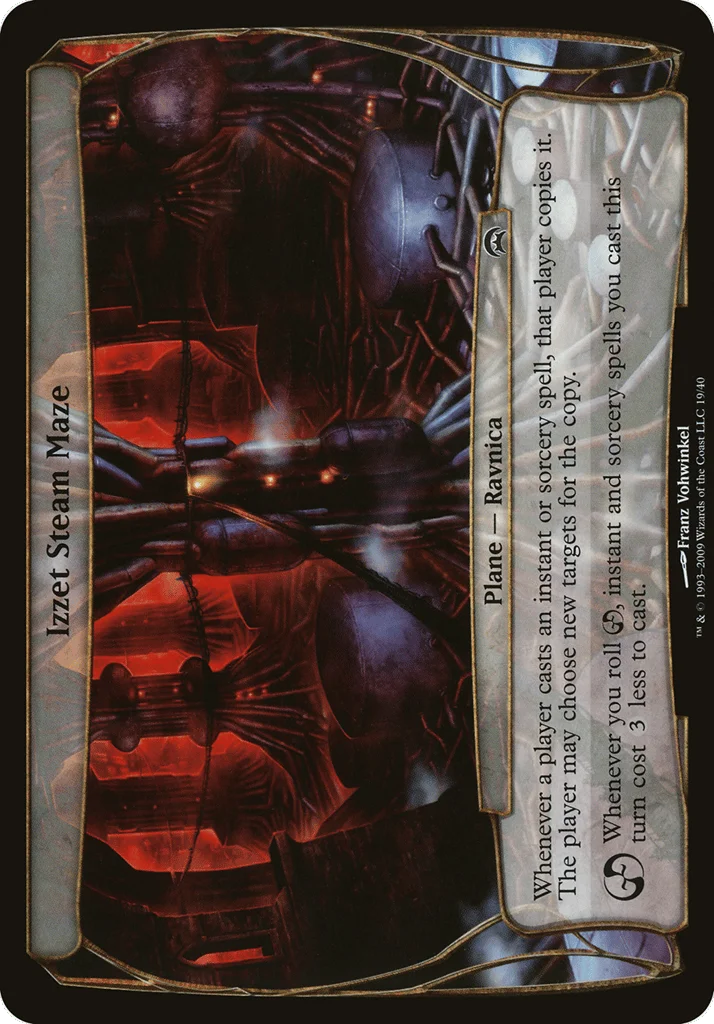 Izzet Steam Maze · Planechase Planes