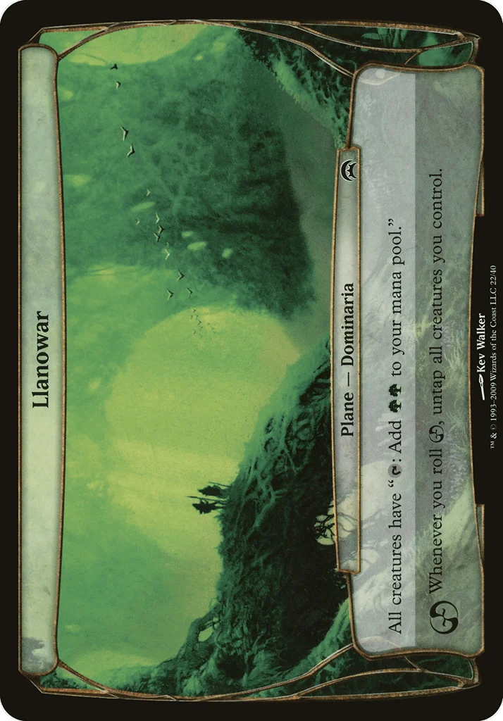 Llanowar · Planechase Planes
