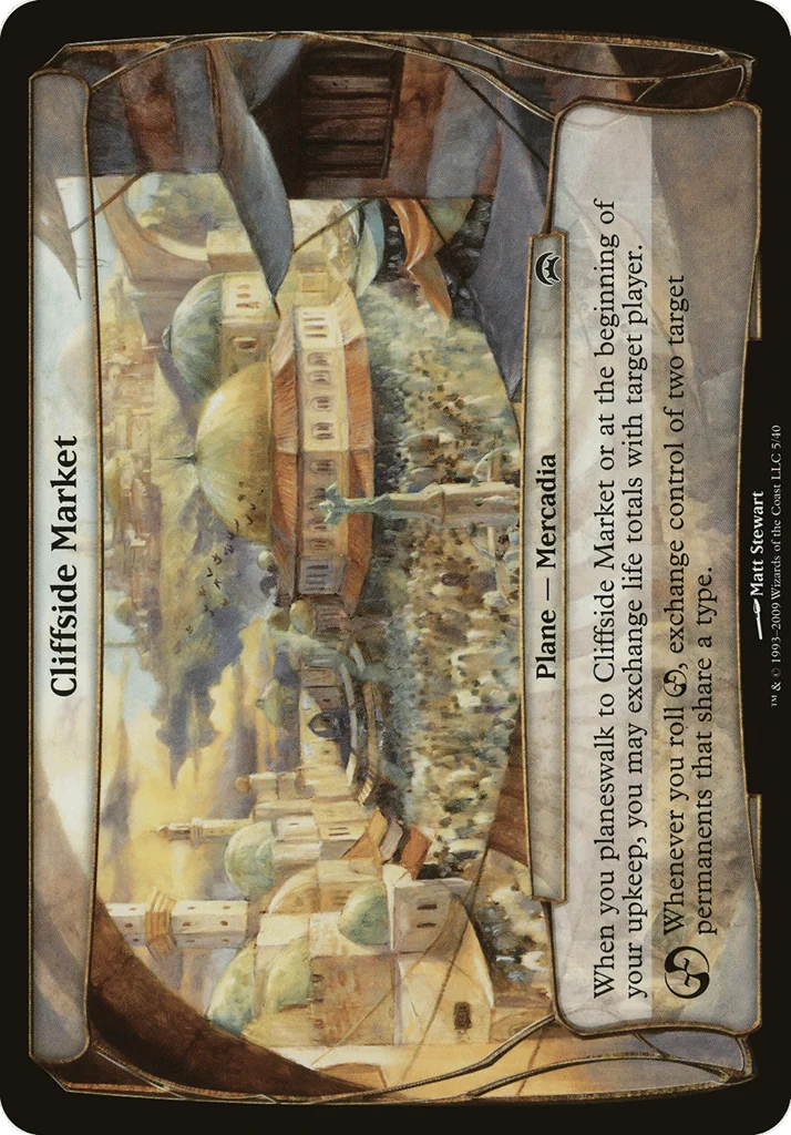 Cliffside Market · Planechase Planes