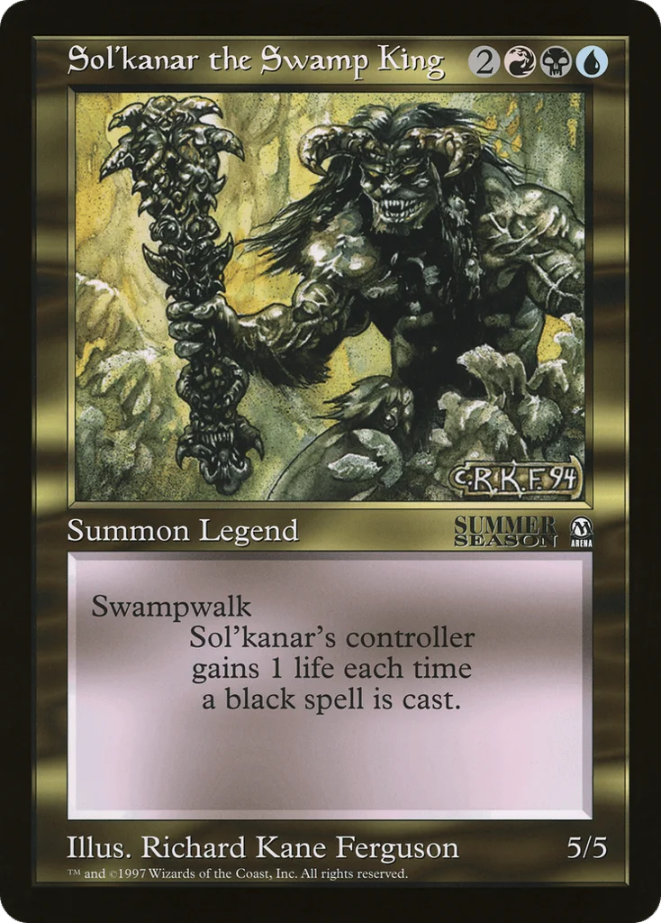Sol'kanar the Swamp King · Oversized League Prizes