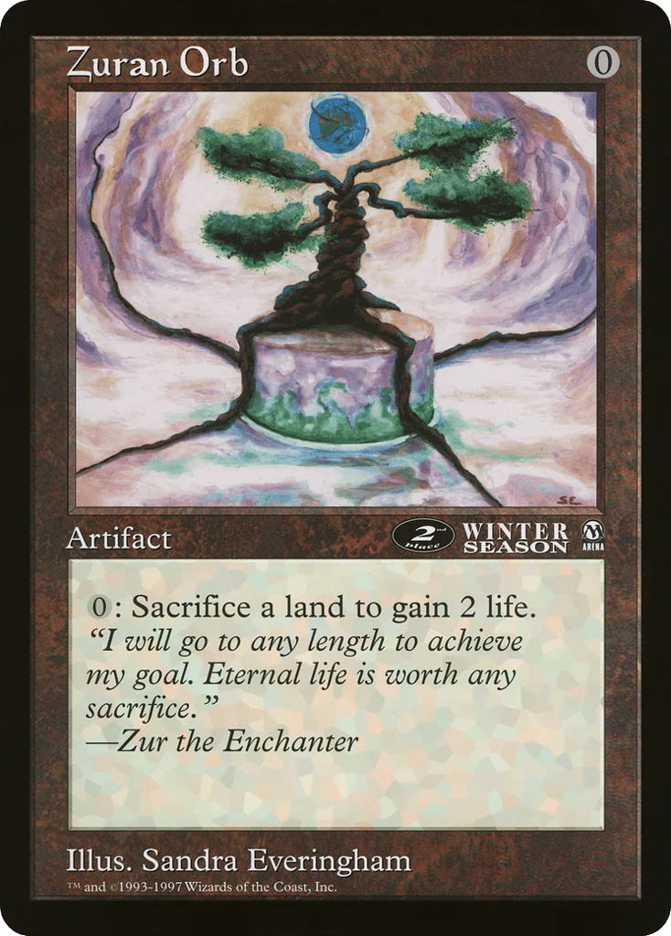 Zuran Orb · Oversized League Prizes