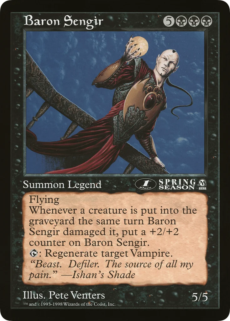 Baron Sengir · Oversized League Prizes