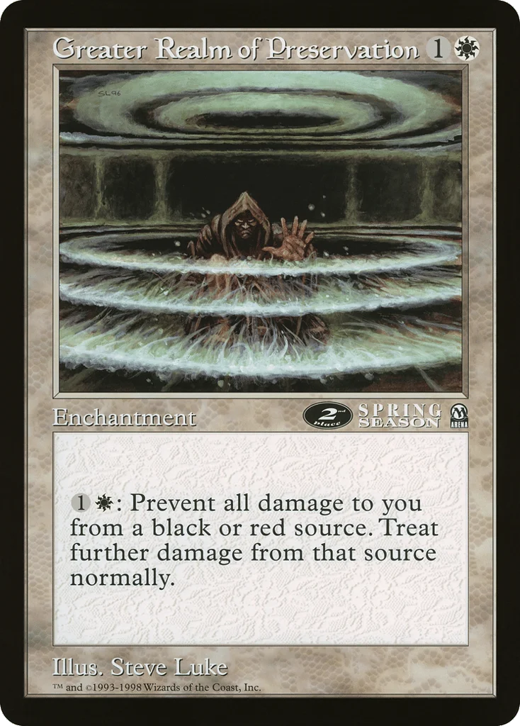 Greater Realm of Preservation · Oversized League Prizes