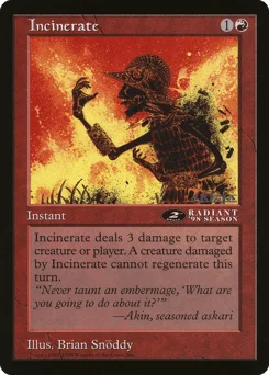 Incinerate