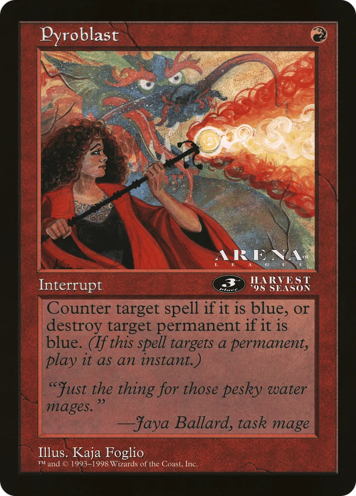 Pyroblast · Oversized League Prizes
