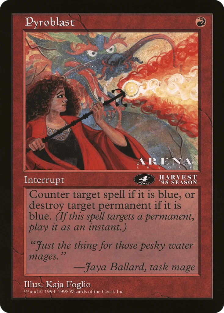 Pyroblast · Oversized League Prizes