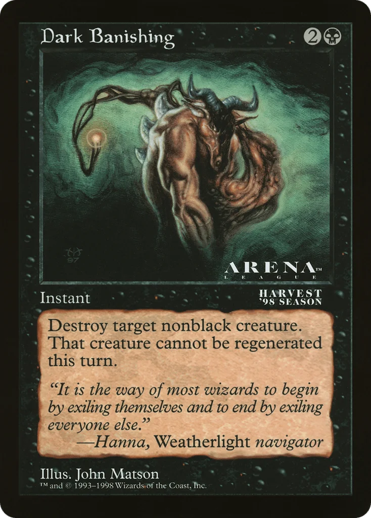 Dark Banishing · Oversized League Prizes