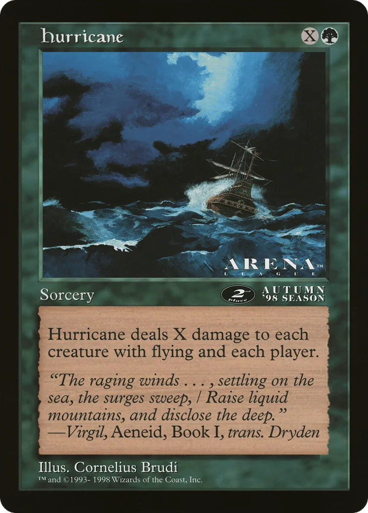 Hurricane · Oversized League Prizes