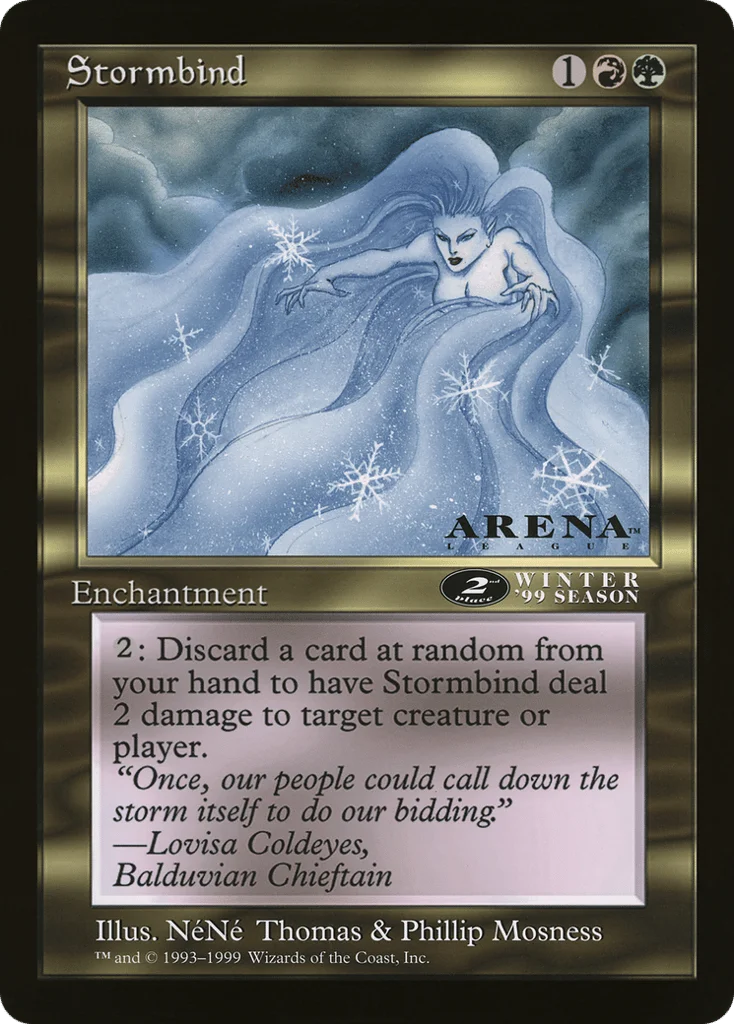 Stormbind · Oversized League Prizes
