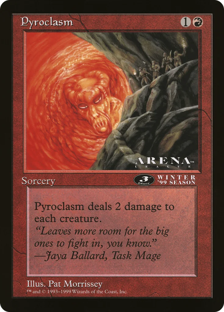 Pyroclasm · Oversized League Prizes