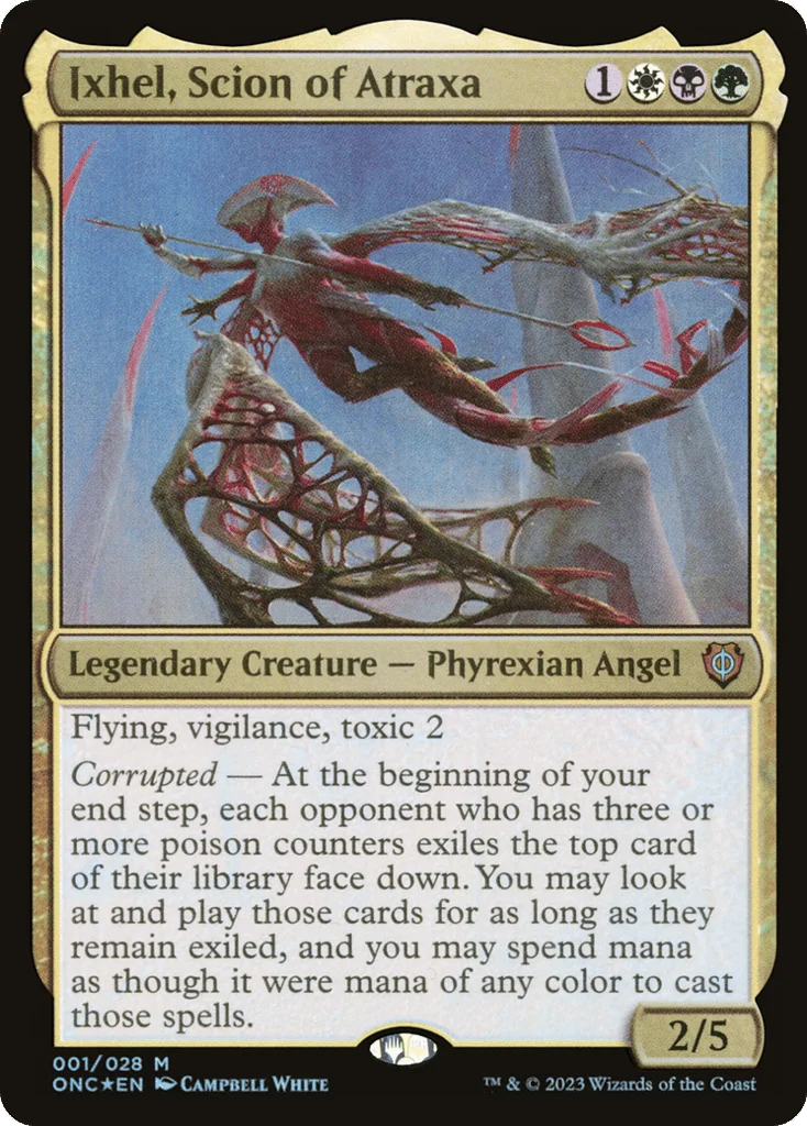 Ixhel, Scion of Atraxa · Phyrexia: All Will Be One Commander