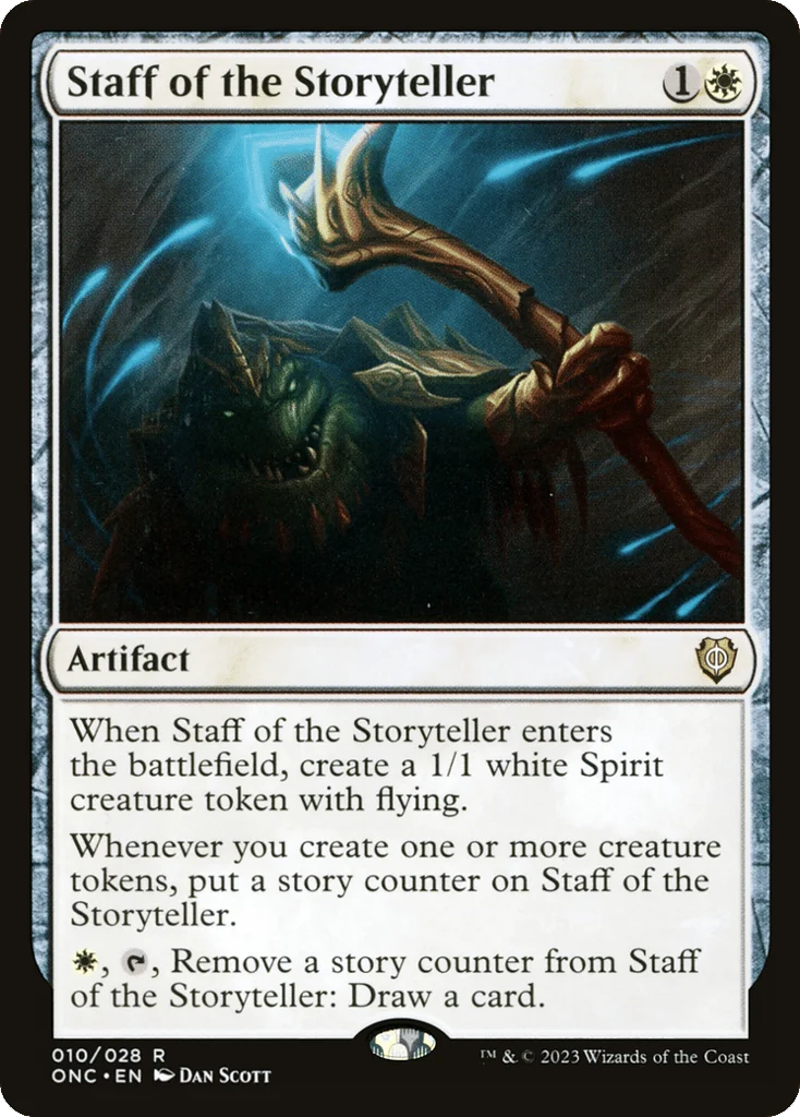 Staff of the Storyteller · Phyrexia: All Will Be One Commander