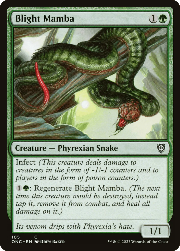 Blight Mamba · Phyrexia: All Will Be One Commander