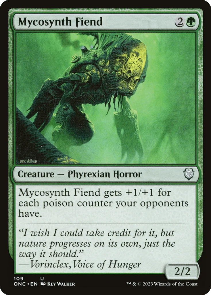 Mycosynth Fiend · Phyrexia: All Will Be One Commander