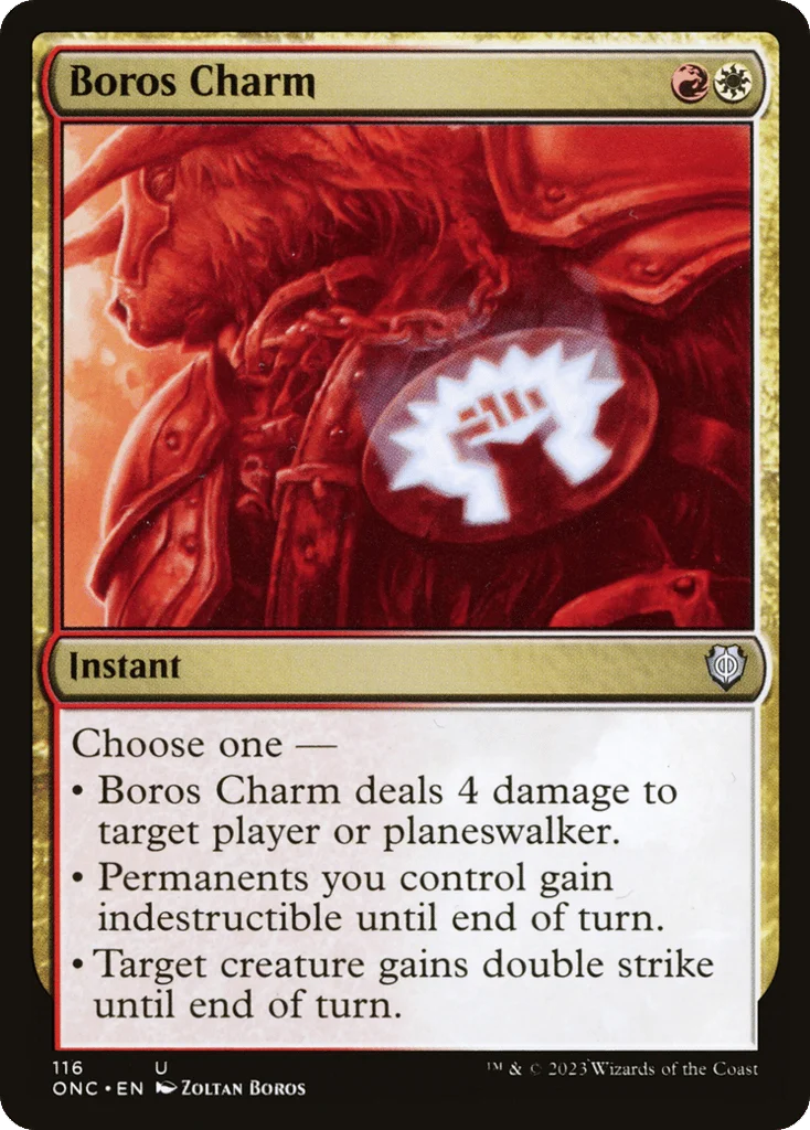 Boros Charm · Phyrexia: All Will Be One Commander