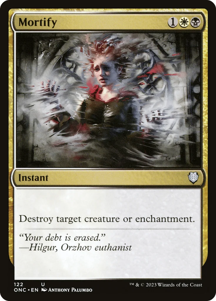 Mortify · Phyrexia: All Will Be One Commander