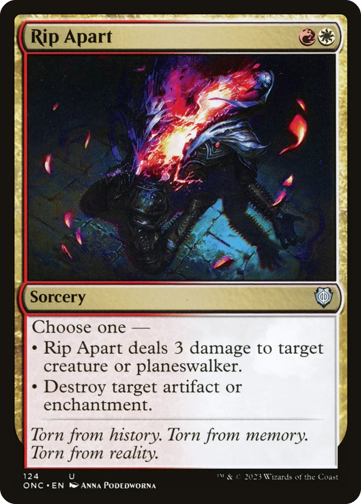 Rip Apart · Phyrexia: All Will Be One Commander