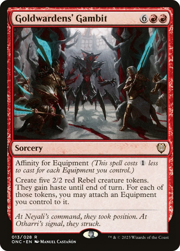 Goldwardens' Gambit · Phyrexia: All Will Be One Commander