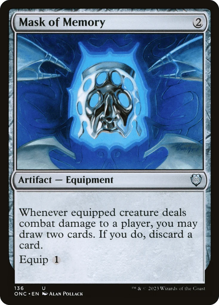 Mask of Memory · Phyrexia: All Will Be One Commander