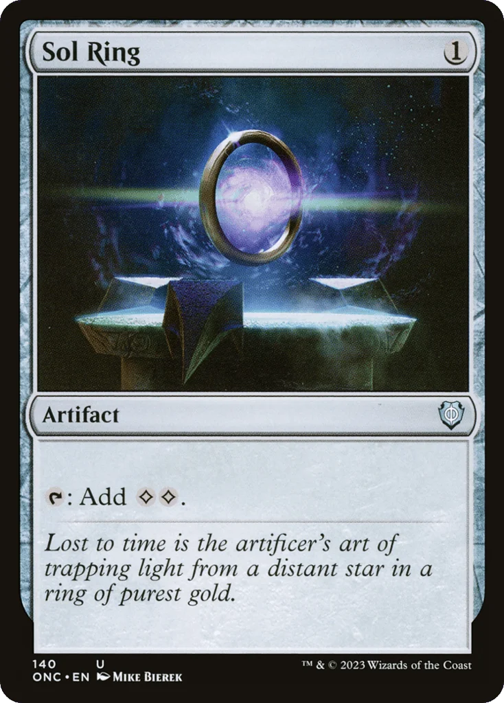 Sol Ring · Phyrexia: All Will Be One Commander
