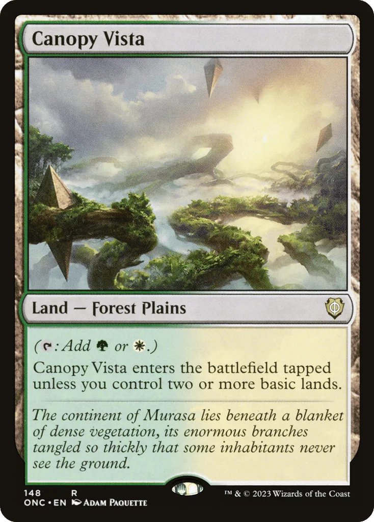 Canopy Vista · Phyrexia: All Will Be One Commander